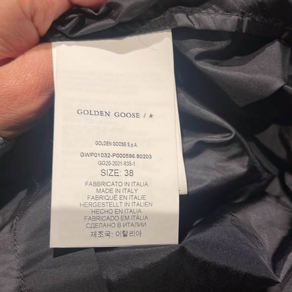 Golden Goose windcheater with contrasting white logo and star - Picture 6 of 11
